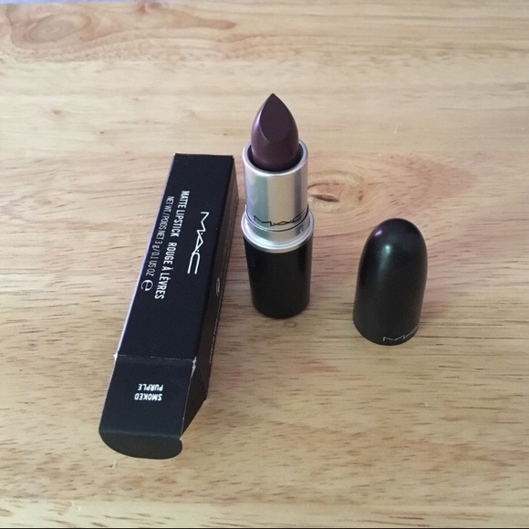 Mac Smoked Purple Lipstick